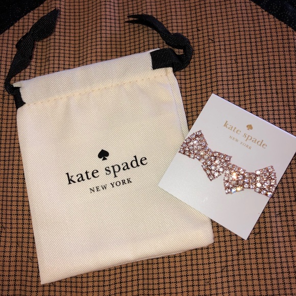 kate spade Jewelry - ❌SOLD❌♠️Kate Spade Bow Earrings♠️